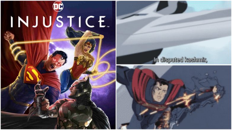 Injustice Scene Showing &lsquo;Disputed&rsquo; Kashmir Lands in Controversy; Know the Reason Why &lsquo;Superman&rsquo; Is Being Called #AntiIndiaSuperman by Twitterati! (Watch Video)