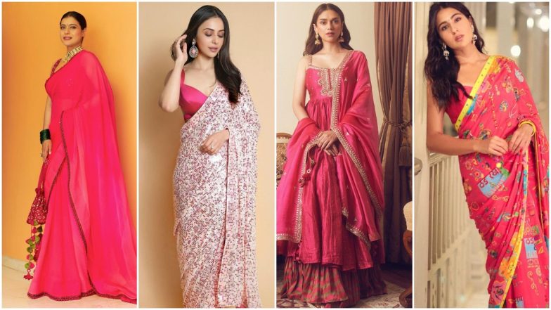 Sara Ali Khan, Kajol and Other Celebs Proving Why Pink is The Colour of This Season (View Pics)
