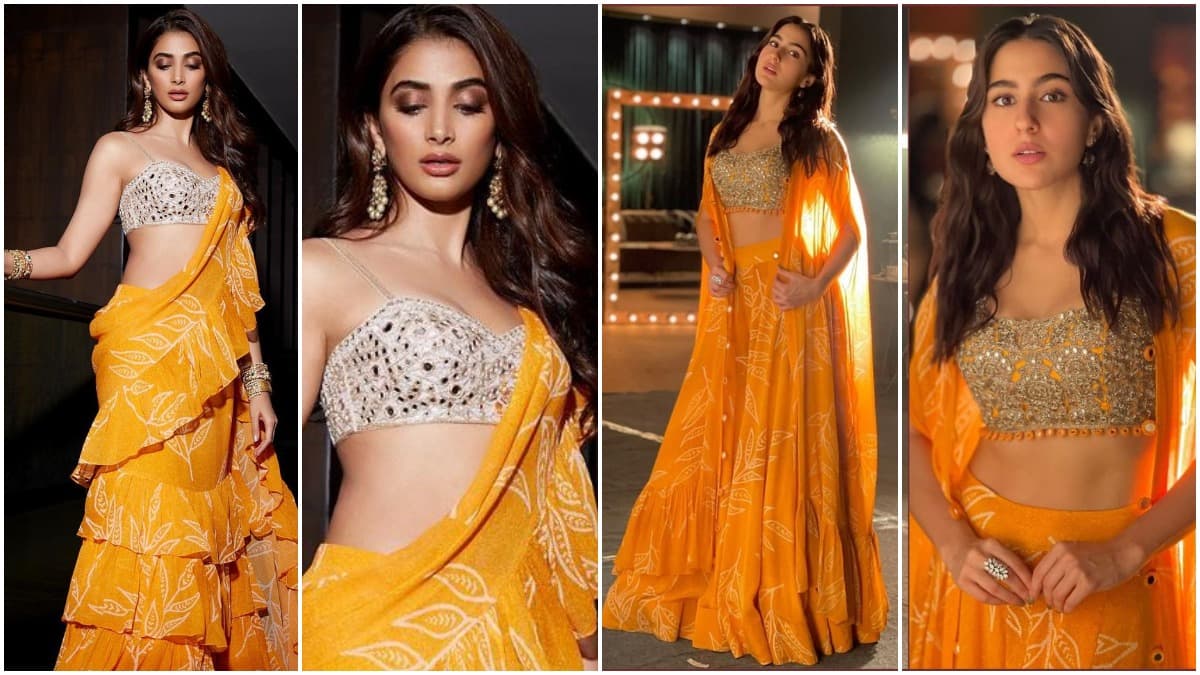 From Kiara Advani To Sara Ali Khan, The Bralette And Lehenga Is A Bollywood  Favourite Fashion Trend