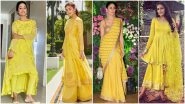 Navratri 2021 Day 1 Colour Yellow: Let Hina Khan, Alia Bhatt and Others Show You How To Wear This Colour in Style (View Pics)