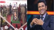 Puneeth Rajkumar Last Rites: Fans Gather at Kanteerava Stadium in Bengaluru to Pay Last Respects to Late Kannada Superstar