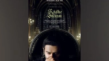 Entertainment News | Teaser of 'Radhe Shyam' to Release on Prabhas' Birthday