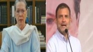India News | Sonia, Rahul Gandhi to Inaugurate Photo Exhibition on 1971 War Tomorrow