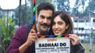 Entertainment News | Rajkummar Rao, Bhumi Pednekar-starrer 'Badhaai Do' to Release on Republic Day Weekend 2022
