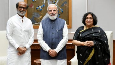 Rajinikanth Meets PM Narendra Modi and President Ram Nath Kovind After Receiving 51st Dadasaheb Phalke Award