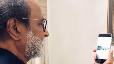 Hoote: Rajinikanth Launches Daughter Soundarya's Voice-Based Social Media App, Says ‘I Hope This Will Become as Popular as Other Platforms’