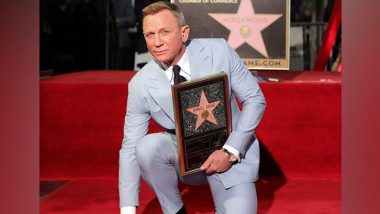 No Time To Die Star Daniel Craig Honoured With a Star on the Hollywood Walk of Fame in California