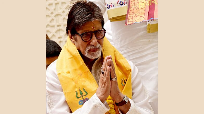 Amitabh Bachchan Thanks Everyone For Showering Him With Love And Best Wishes On His 79th Birthday!