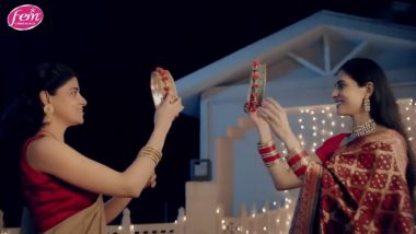 Dabur Fem Karwa Chauth Advertisement Shows Same-Sex Couple Celebrating The Festival, Receives Mixed Response Online (Check Here)