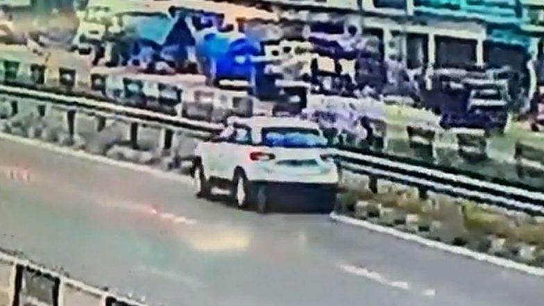 Punjab: Two Girls Run Over By Speeding Vehicle Driven By Cop In Jalandhar, One Dead; Incident Caught on CCTV