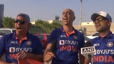 India vs Pakistan, T20 World Cup 2021: Bharat Army’ Fans Cheer for Virat Kohli and Team Ahead of the Blockbuster Clash in Dubai