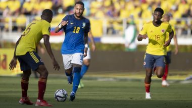 Colombia 0-0 Brazil, CONMEBOL Qualifiers: Tite's Team Drop First Points After Stalemate (Watch Highlights)