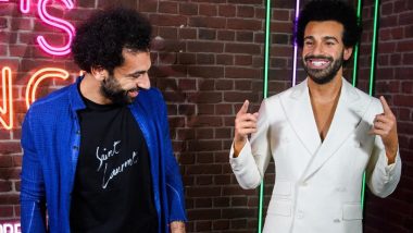Liverpool Star Mo Salah's Wax Statue Revealed At Madame Tussauds in London