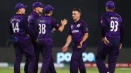 Scotland vs Namibia Live Streaming Online on FanCode: Get Telecast Details Of ICC Cricket World Cup League Two Match With Time in IST