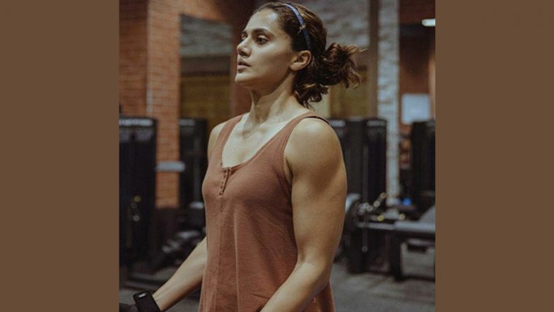 Rashmi Rocket: Taapsee Pannu Opens Up About Her Physical Transformation for ZEE5’s Film, Says ‘Having Strong Muscles Is Not a Man’s Domain’