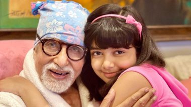 Aishwarya Rai Bachchan Shares Adorable Pic of Daughter Aaradhya With Grandpa Amitabh Bachchan From His 79th Birthday