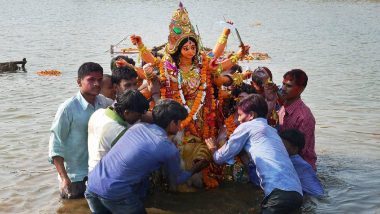 Durga Puja Celebrations 2021: Delhi Pollution Control Committee Prohibits Idol Immersion in Public Places
