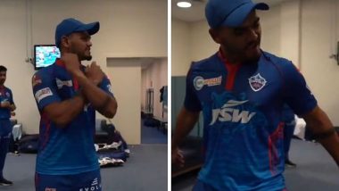 Ripal Patel Emulates Cristiano Ronaldo's Celebration After Delhi Capitals' Win Over Chennai Super Kings in IPL 2021 (Watch Video) 