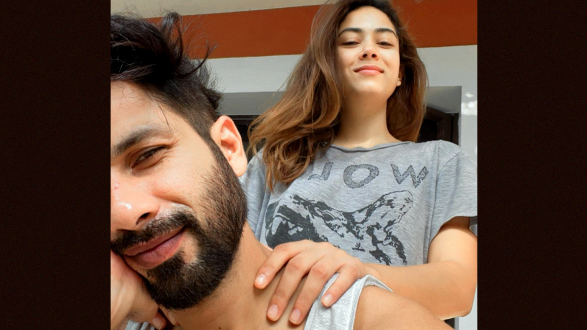 1200px x 675px - Shahid Kapoor Shares Adorable Pictures With Wife Mira Rajput Kapoor, Actor  Gives a Glimpse of His Casual Morning | LatestLY