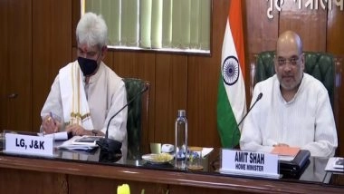 India News | Targeted Killings in Kashmir: Amit Shah, LG Manoj Sinha Likely to Hold Discussions in Delhi Today