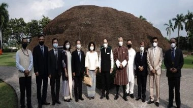 World News | Buddhism is Civilisational Link Between India and Many Countries, Says Shringla at Kushinagar Airport Inauguration