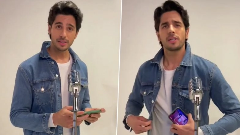 One Mic Stand: Sidharth Malhotra Wants to Try His Hand at Stand-Up Comedy With Amazon Show (Watch Video)