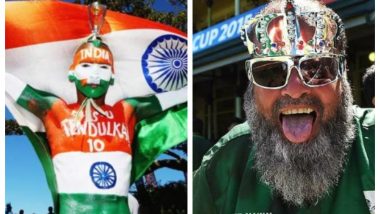 IND vs PAK, T20 World Cup 2021: Indian Cricket Fan Sudhir & Chacha Chicago Cheer for Respective Countries (Watch Videos)