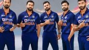 BCCI Unveils New Team India Kit for T20 World Cup 2021, Fans Give Thumbs Up As &lsquo;Billion Cheers Jersey&rsquo; Trends on Twitter