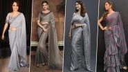 Navratri 2021 Day 3 Colour Grey: Kajal Aggarwal, Ankita Lokhande and Others Can Teach You How to Deck Up in Style (View Pics)