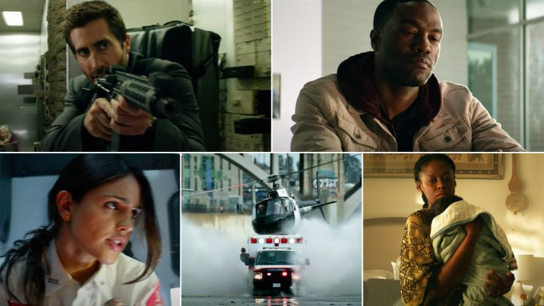 Ambulance Trailer: Jake Gyllenhaal, Yahya Abdul-Mateen II Turn Bank Robbers in Michael Bay’s Action Thriller (Watch Video)