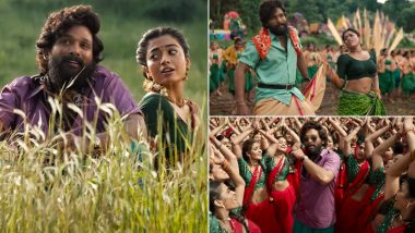 Pushpa The Rise – Part 1 Song Saami Saami: Lyrical Video From Allu Arjun and Rashmika Mandanna’s Telugu Film Looks Massy and Entertaining!