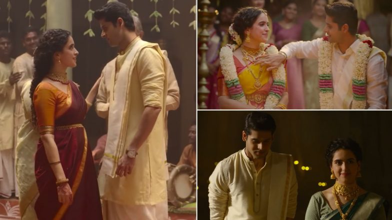 Meenakshi Sundareshwar Song Mann Kesar Kesar: Sanya Malhotra, Abhimanyu Dassani’s Track Is a Soothing Melody With Warmth and Love (Watch Video)