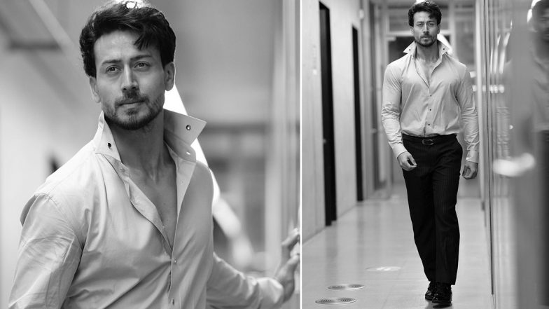 Tiger Shroff Shares Monochrome Pictures From the Sets of Heropanti 2, Sister Krishna Shroff Calls Him a ‘Stud Muffin’