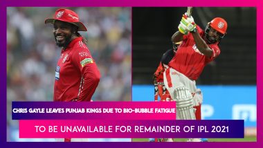 Chris Gayle Pulls Out Of IPL 2021 Due to Bio-Bubble Fatigue