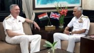 India News | Admiral Karambir Singh, UK Navy Chief Discuss Collaborative Mechanisms Towards Ensuring Peace, Security