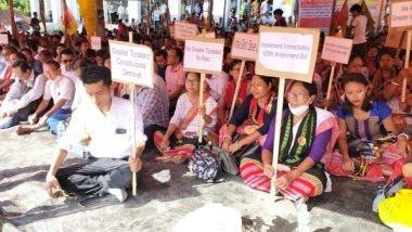 India News | Tripura: TIPRA Holds Two-day Protest, Demands Village Council Elections