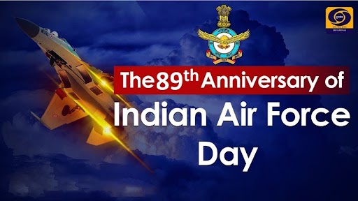 Air Force Day 2021 Celebration Live Streaming: Watch Indian Air Force 89th Anniversary Celebrations From Hindon Air Base in Ghaziabad