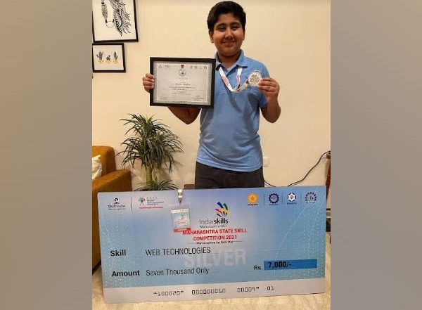 Business News | Aptech Trained - Revant Mehra, a 12- Year-old Bags a Silver Medal at the Maharashtra State Skill Competition 2021