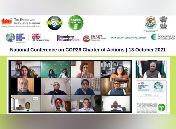 Business News | TERI Organizes the National Conference on the COP26 Charter of Actions