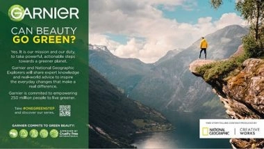 Business News | Garnier to Empower 250 Million People to Live Greener