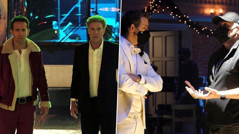 Spirited: Ryan Reynolds Wraps the Shoot of Will Ferrell, Octavia Spencer Starrer, Shares Stills From the Sets