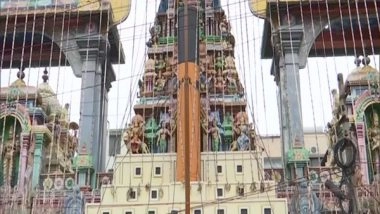 India News | For Navratri, Bengaluru's Iconic Malleshwara Temple Decorated with Titanic Theme