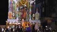 India News | Rath Yatra at Odisha's Biraja Starts Sans Devotees Due to COVID-19