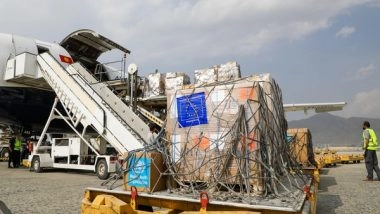World News | EU Aid Agency Delivers 14.4 Metric Tonnes of Medical Supplies to WHO in Afghanistan