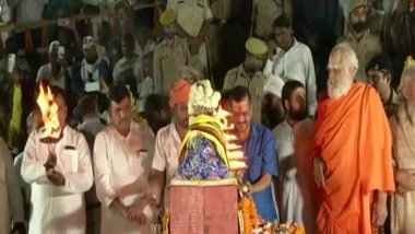 India News | Delhi CM Arvind Kejriwal Performs 'aarti' at Sarayu Ghat in Ayodhya