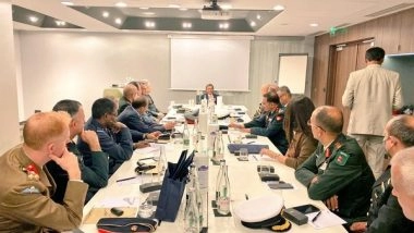 World News | Indian Envoy Holds Discussion with Visiting National Defence College Delegation in France