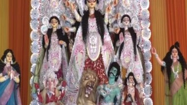 India News | Preparation Ahead of Durga Puja Underway at Delhi's Kali Temple