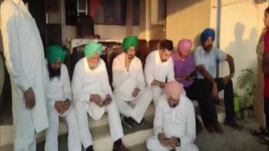 India News | Punjab Deputy CM Randhawa, Other MLAs Detained by UP Police