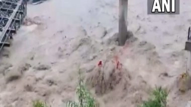 India News | Uttarakhand Rains: Swollen Chalthi River Washes Away Under-construction Bridge