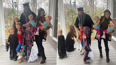 Alec Baldwin and His Family Celebrate Halloween Days After the Recent On-Set Rust Movie Shooting Incident (View Pics)